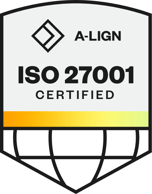 ISO 27001 Certified